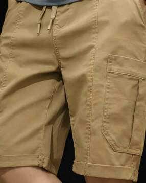 buda jeans co Men Regular Fit Flat Front Cargo Shorts-picture-23