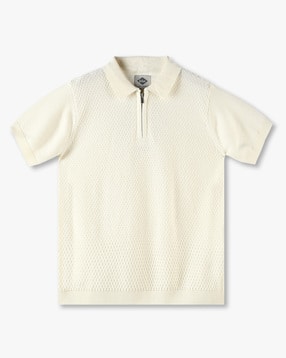 lee cooper Men Flat Knit Regular Fit Polo T-Shirt-picture-12