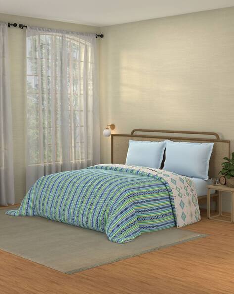 Portico New York Signature 120 GSM Printed Double-Size Reversible Comforter