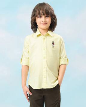 u.s. polo assn. Boys Graphic Regular Fit Shirt-picture-25