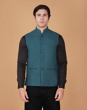 Men Regular Fit Jacket-image-3