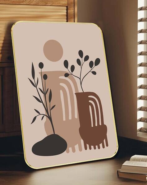 SAF Minimalist Earth-Tone Wall Art