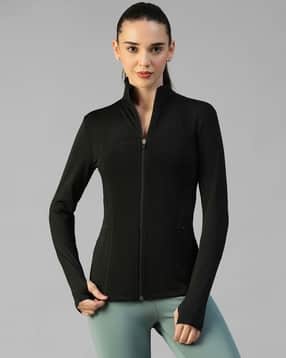 athlisis Women Slim Fit Zip-Front Track Jacket  -picture-40