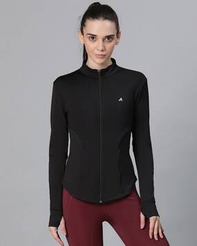 athlisis Women Slim Fit Zip-Front Track Jacket  -picture-44