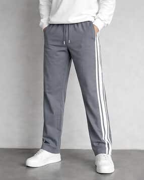 poshax Men Striped Straight Track Pants-picture-27
