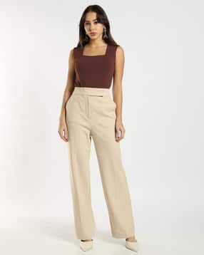 outryt by azorte Square-Neck Bodysuit Top-picture-14