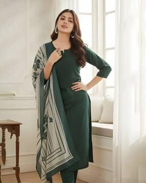 nyrika Women Floral Print Straight Kurta Set-picture-25