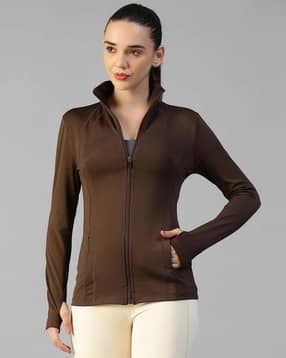 athlisis Women Slim Fit Zip-Front Track Jacket  -picture-26