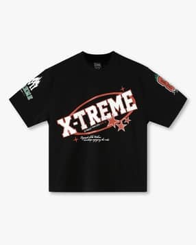 yb dnmx Boys Printed Round-Neck T-Shirt-picture-12