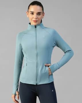 athlisis Women Slim Fit Zip-Front Track Jacket  -picture-25