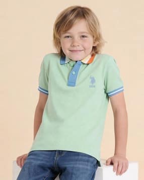 u.s. polo assn. Boys Regular Fit Polo T-Shirt with Logo Embroidery-picture-23
