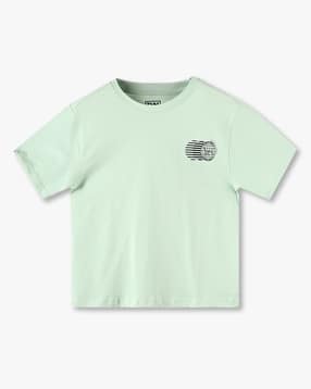 yb dnmx Boys Street Soul Print Oversized Round-Neck T-Shirt-picture-34