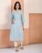 Women Floral Print Straight Kurta