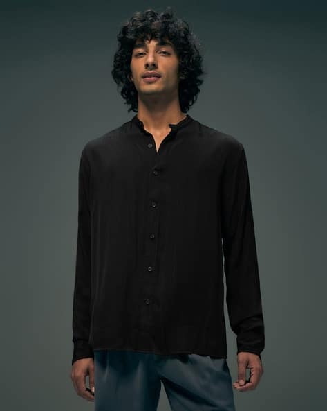 Men Printed Regular Fit Twill Shirt