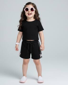 yousta Girls EPP Regular Fit Shorts with Side Tape-picture-48