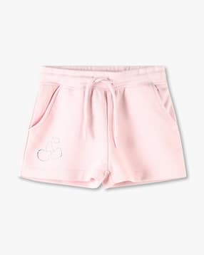 kg frendz Girls Rhinestone Regular Fit Shorts-picture-45