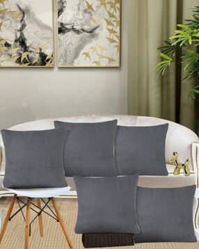 klotthe Set of 5 Square Cushion Covers 16" x 16"-picture-42