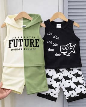 lofn Pack Of 2 Cartoon Shorts and T-Shirt Set-picture-26