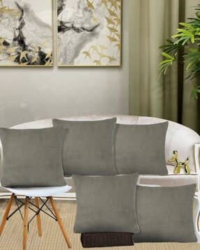 klotthe Set of 5 Square Cushion Covers 16" x 16"-picture-12