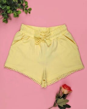 v-mart Girls Mid-Rise Regular Fit Shorts-picture-30