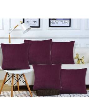 klotthe Set of 5 Square Cushion Covers 12" x 12"-picture-23