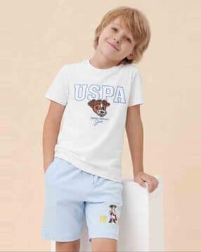 u.s. polo assn. Boys Graphic Print Regular Fit Crew-Neck T-Shirt-picture-33