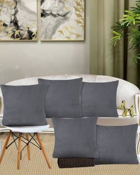 klotthe Set of 5 Square Cushion Covers 16" x 16"-picture-51
