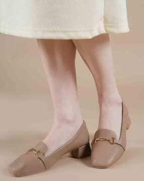 drop bold Women Square Toe Heeled Shoes-picture-19