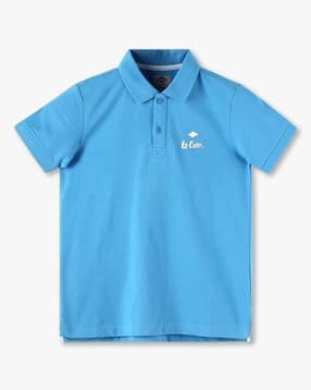 lee cooper Boys Logo Embroidery Regular Fit Polo T-Shirt-picture-38