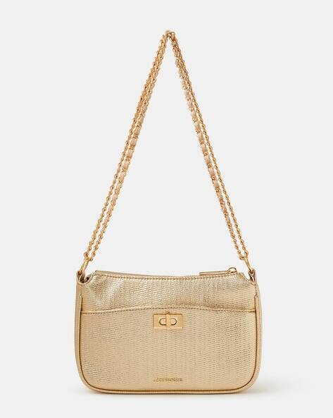Accessorize London Wmen Sling Bag with Chain Strap