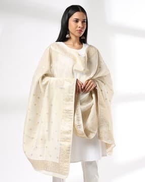 avaasa mix n' match Women Printed Classic Dupatta-picture-16