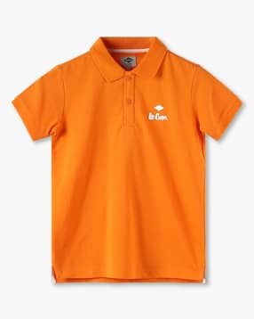 lee cooper Boys Logo Embroidery Regular Fit Polo T-Shirt-picture-48