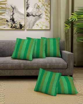 klotthe Set of 5 Striped Cushion Covers 14" x 14"-picture-40