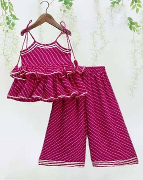 Girls Kurta with Bottomwear Set-image-35