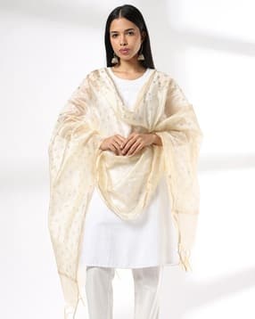avaasa mix n' match Women Printed Chanderi Dupatta-picture-11