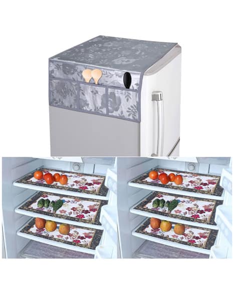 CROSMO Printed Set of 7 Fridge Covers