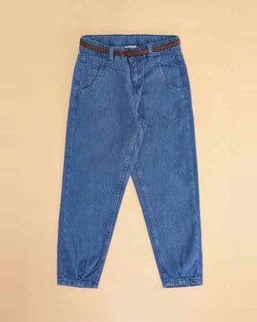 pantaloons junior Girls Washed Mid-Rise Jeans-picture-52