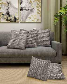 klotthe Set of 5 Square Cushion Covers 16" x 16"-picture-17