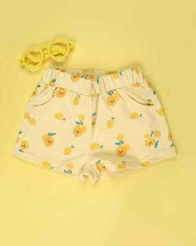 Girls Printed Regular Fit Shorts-image-46