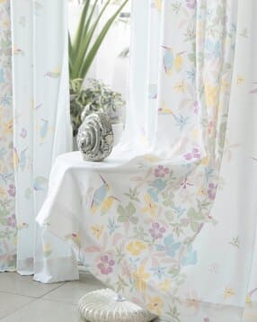 tranquebar home Set of 2 Floral Print Door Curtains-picture-27