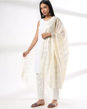 avaasa mix n' match Women Floral Print Classic Dupatta-picture-29