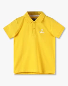 lee cooper Boys Logo Embroidery Regular Fit Polo T-Shirt-picture-43