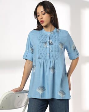 siyahi Women Printed Relaxed Tunic-picture-39
