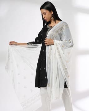 avaasa mix n' match Women Printed Chiffon Dupatta-picture-10