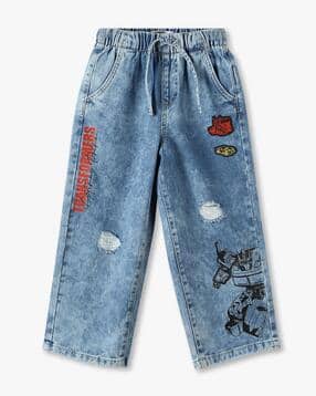 kb team spirit Boys High-Rise Straight Jeans-picture-31
