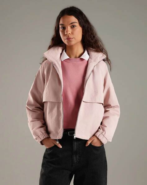 TOMMY HILFIGER Regular Fit High-Neck Windcheater Jacket