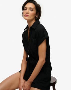 superdry Belted Utility Playsuit-picture-42