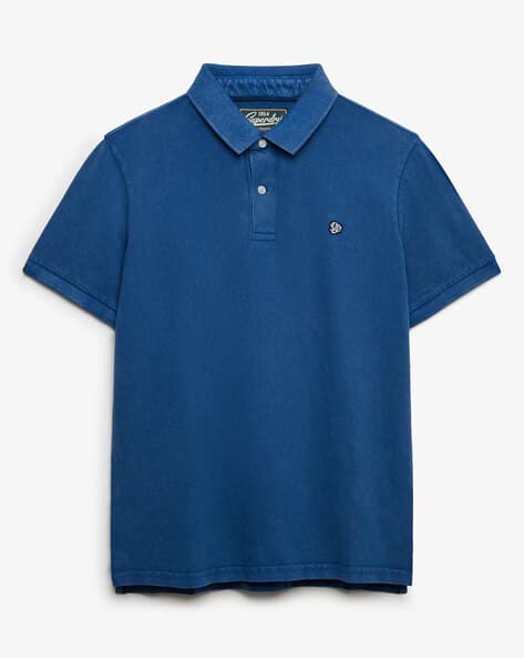 SUPERDRY Vintage Destroy Regular Fit Polo T-Shirt