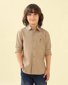 u.s. polo assn. Boys Graphic Regular Fit Shirt-picture-45