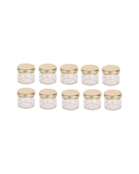 1st time Set of 6 Kitchen Storage Jar with Metal Lid-picture-33